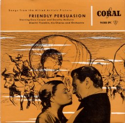 DIMITRI TIOMKIN - Friendly persuasion - 7inch x 1