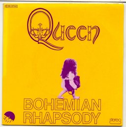QUEEN - Bohemian rhapsody / I'm in love with my car - 45T x 1