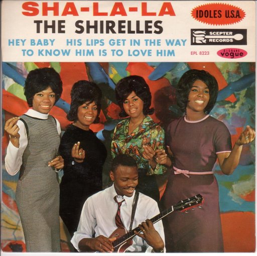 THE SHIRELLES - Sha-La-La + 3 - 7inch (EP)
