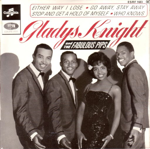 GLADYS KNIGHT AND THE FABULOUS PIPS - Either way i lose / Go away Stay Away / Stop and get a hold of myself / Who knows - 7inch (EP)