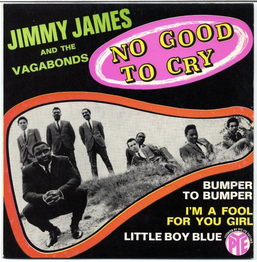 JIMMY JAMES AND THE VAGABONDS - No good to cry / Bumper To Bumper / I'm a fool for your girl / Little boy blue - 7inch (EP)