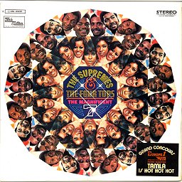 THE SUPREMES & THE FOUR TOPS - The magnificient 7 - LP